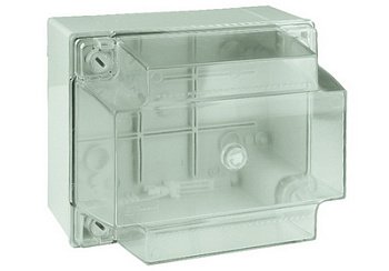 Коробка ответвительная с гладкими стенками и прозрачной крышкой, IP56, 300х220х180мм DKC в Хабаровске