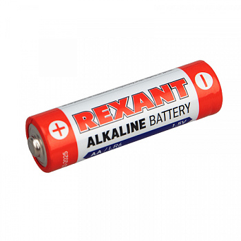 Алкалиновая батарейка AA/LR6 1,5 V 12 шт. REXANT в Хабаровске