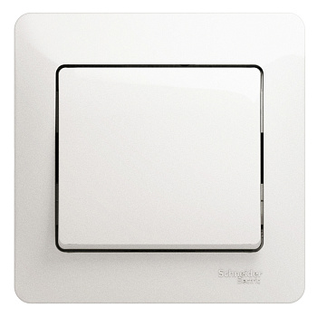 Выключатель одноклавишный Glossa SE перламутр в сборе в Хабаровске