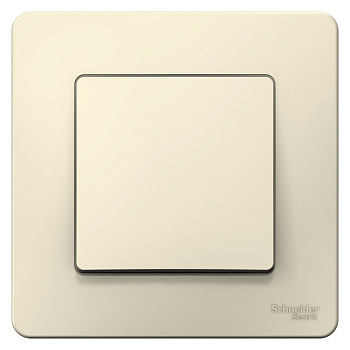 Переключатель одноклавишный BLANCA SE молочный в Хабаровске