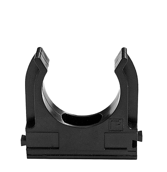 Крепеж-клипса для труб 20 мм черная в Хабаровске