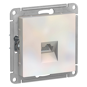 Розетка компьютерная AtlasDesign SE жемчуг в Хабаровске