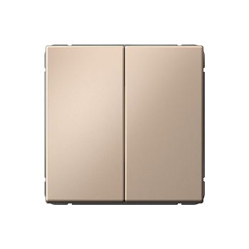 ARTGALLERY 2-клавишный ВЫКЛЮЧАТЕЛЬ КНОПОЧНЫЙ, сх.2, 10А, механизм, ПЕСОЧНЫЙ в Хабаровске