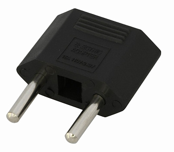 Сетевой переходник плоский «Тефаль» черный REXANT в Хабаровске