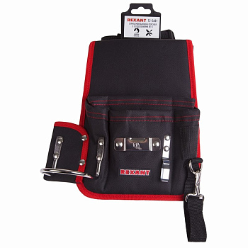 Сумка монтажника поясная с 5 отделениями RE-5 REXANT в Хабаровске