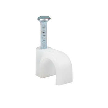 Скоба крепежная круглая  (6мм.) (50шт.) EKF PROxima в Хабаровске