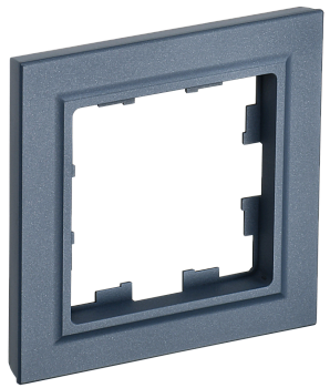 Рамка одинарная BRITE IEK маренго в Хабаровске