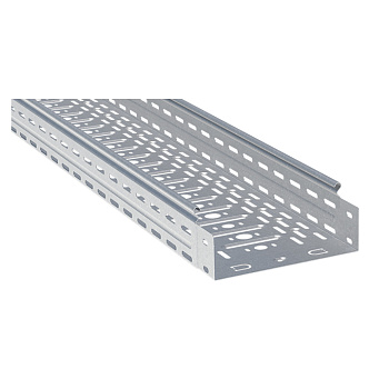 Лоток ПЕРФОРИРОВАННЫЙ 200х80х3000-0,8мм EKF в Хабаровске