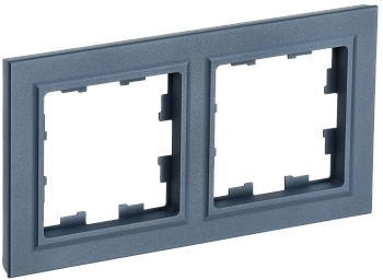 Рамка двойная BRITE IEK маренго в Хабаровске