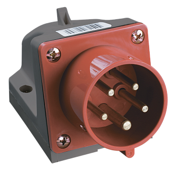 Вилка 515 стационарная 3Р+РЕ+N16А 380В IP44 IEK в Хабаровске