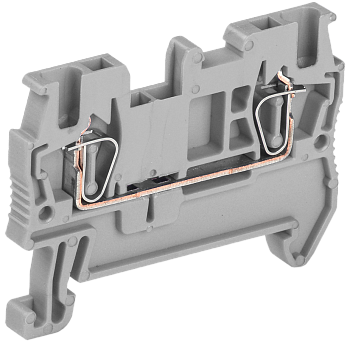 Клемма пружинная КПИ 2в-1,5 17,5А серый IEK в Хабаровске