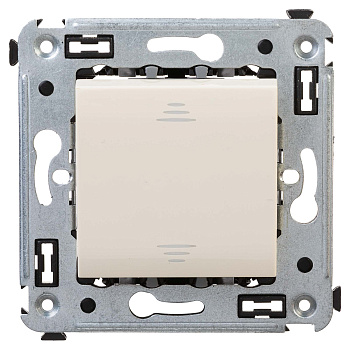 Переключатель одноклавишный в стену, Avanti "Ванильная дымка" DKC в Хабаровске