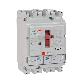 Автомат YON 3P 100А 50kA Ir 0.7…1xIn DKC в Хабаровске