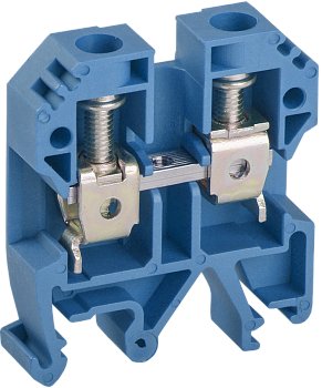 Клемма винтовая КВИ-6мм2 синяя IEK в Хабаровске