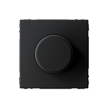 ARTGALLERY СВЕТОРЕГУЛЯТОР (диммер) повор-нажим, LED, RC, 400Вт, механизм, КАРБОН в Хабаровске