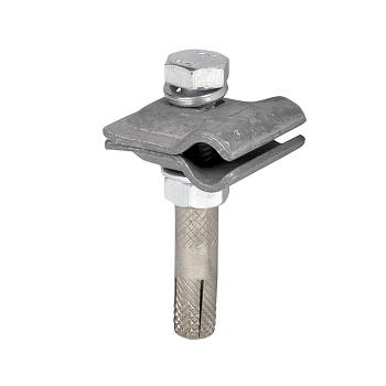 Зажим прута универсальный малый 51510  HZ (30x30мм) с анкером EKF PROxima в Хабаровске