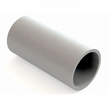 Патрубок-муфта 20 мм для труб ПВХ IP40 серый в Хабаровске